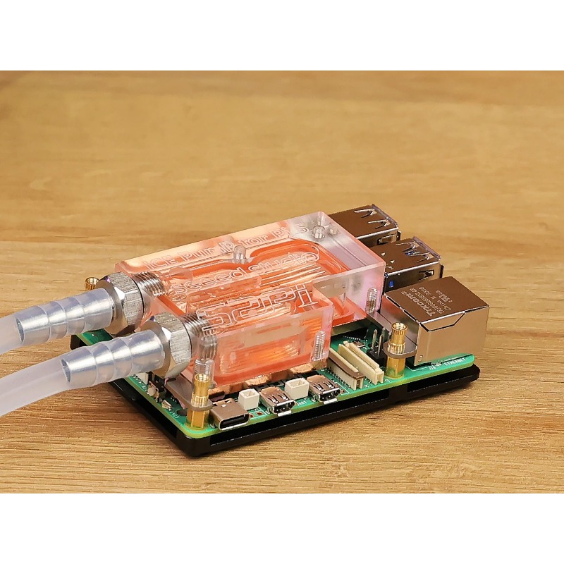 Ultra-Thin Pi 5 CPU Water Bloc - đánh giá và giá Raspberry Pi Water Cooling Kit